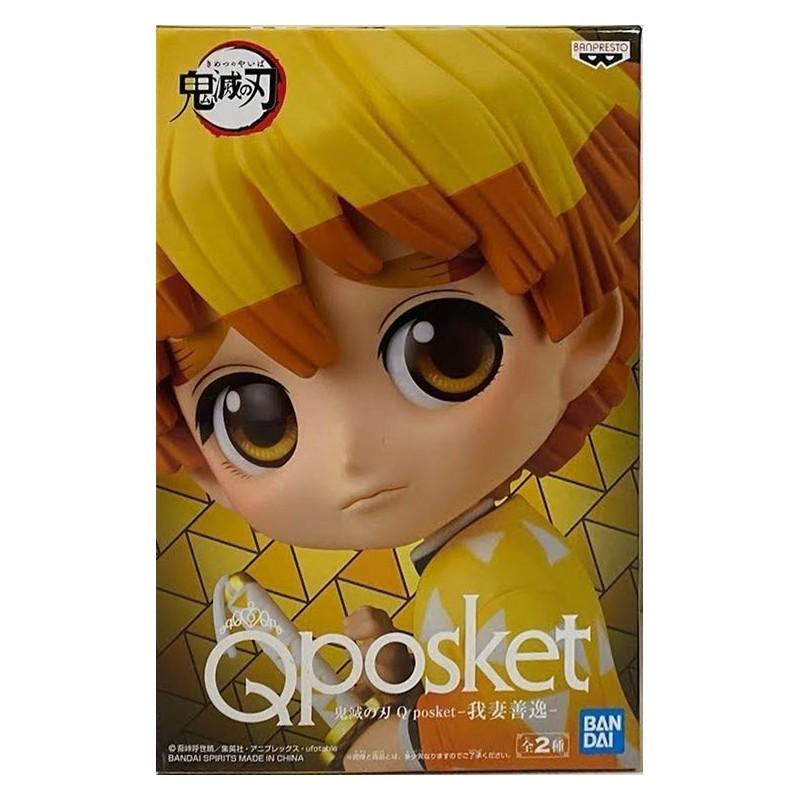 Demon Slayer "Q Posket" Zenitsu Agatsuma 14cm A