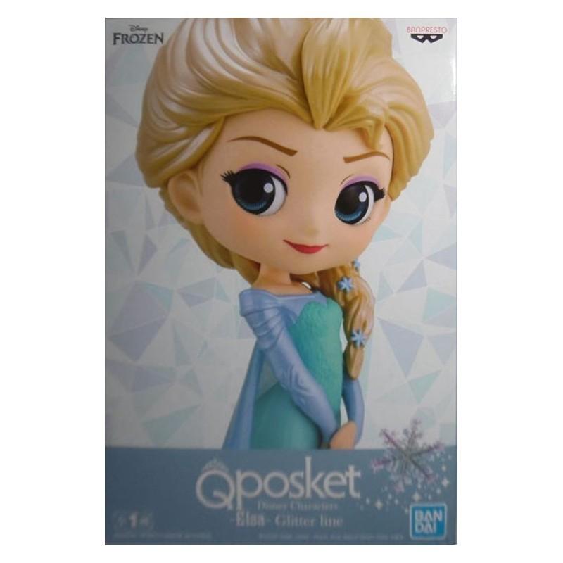La Reine des Neiges "Q Posket" Elsa Glitter Line 14cm