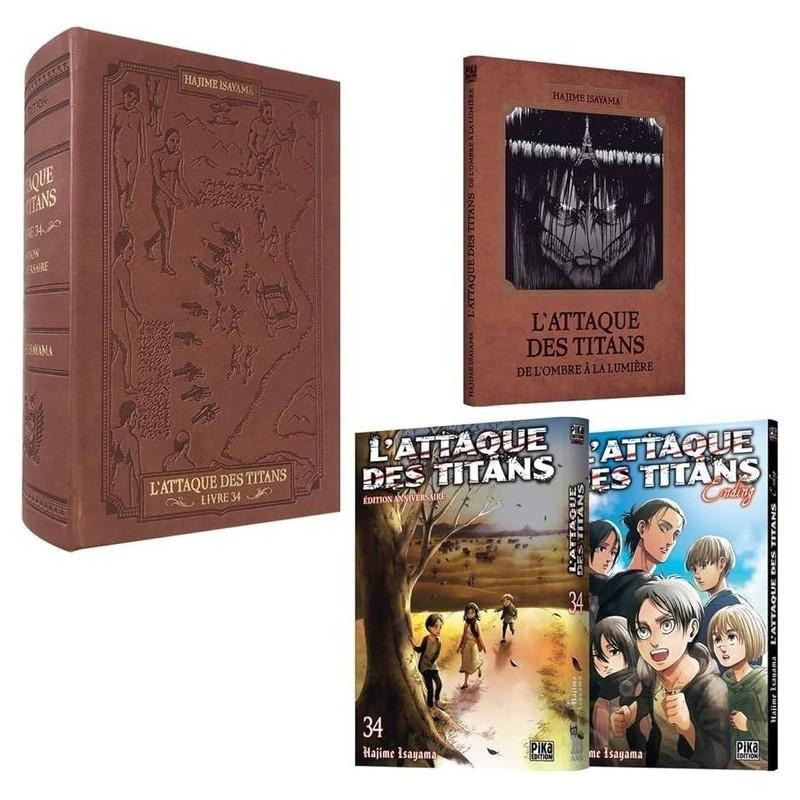 L'Attaque des Titans T34 Edition Anniversaire