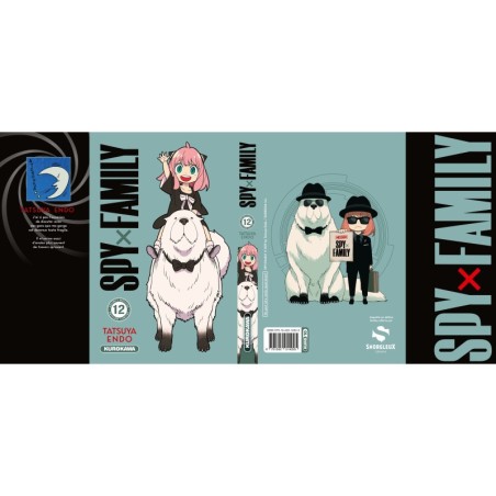 Spy X Family T12 jaquette exclusive (jaquette pliée)