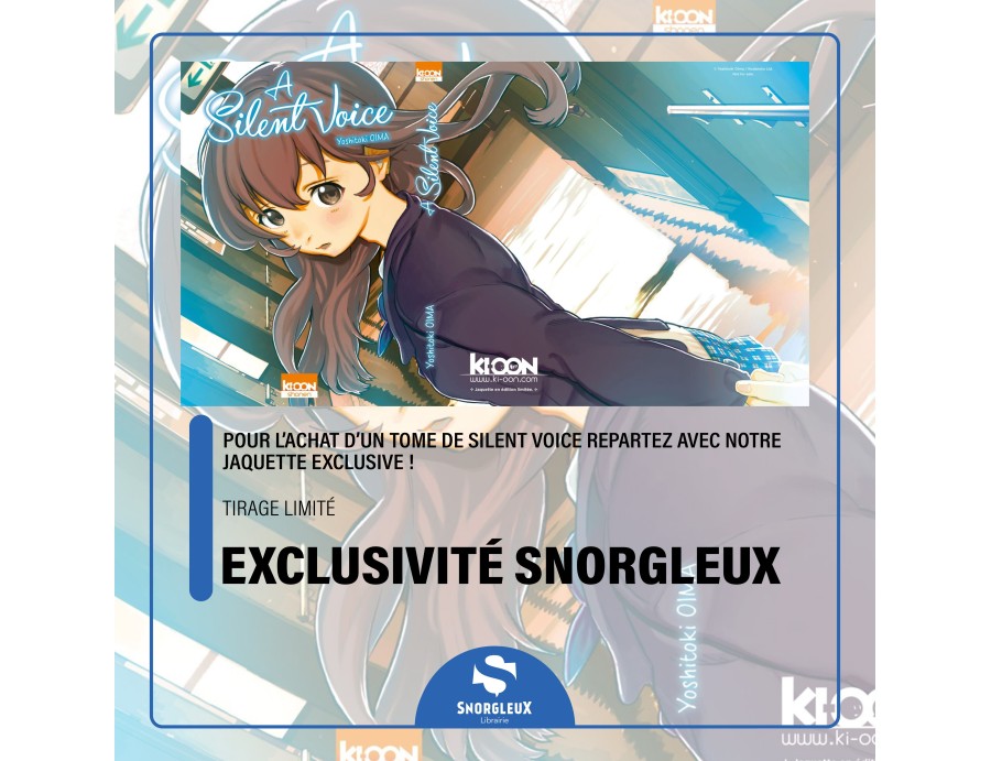 A silent voice + Jaquette Exclusive A silent voice + Jaquette Exclusive