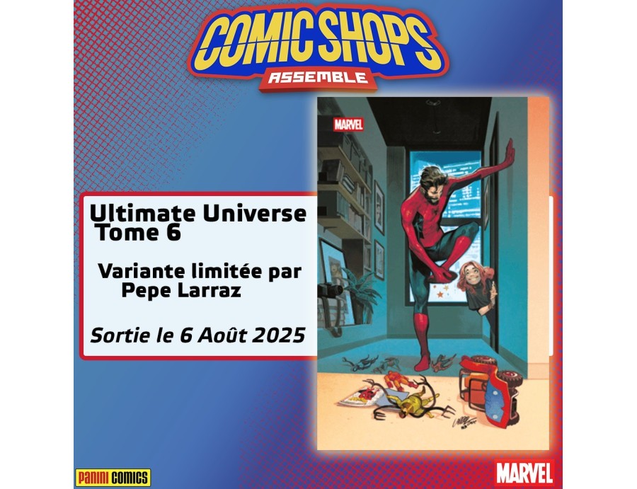 Comic Shops Assemble : Ultimate Universe T6 - VARIANTE CSA Comic Shops Assemble : Ultimate Universe T6 - VARIANTE CSA