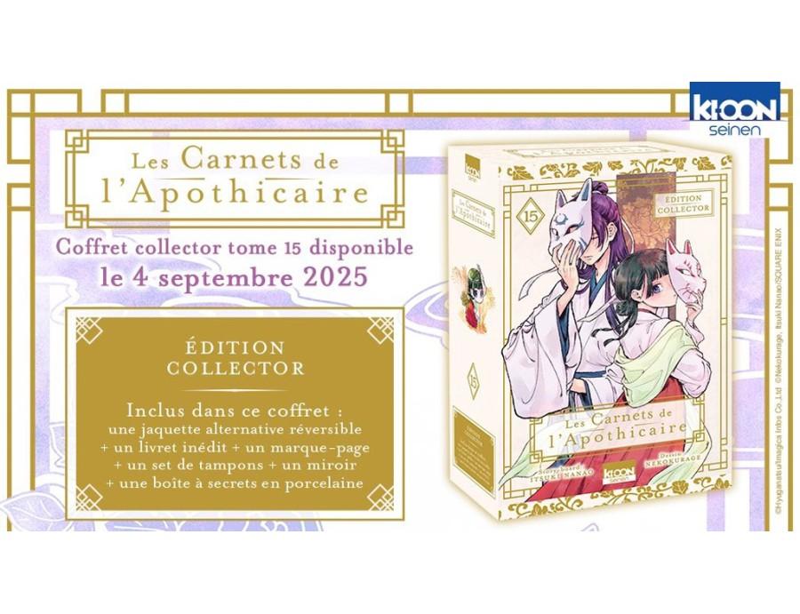 Les Carnets de l'Apothicaire T15 édition collector Les Carnets de l'Apothicaire T15 édition collector