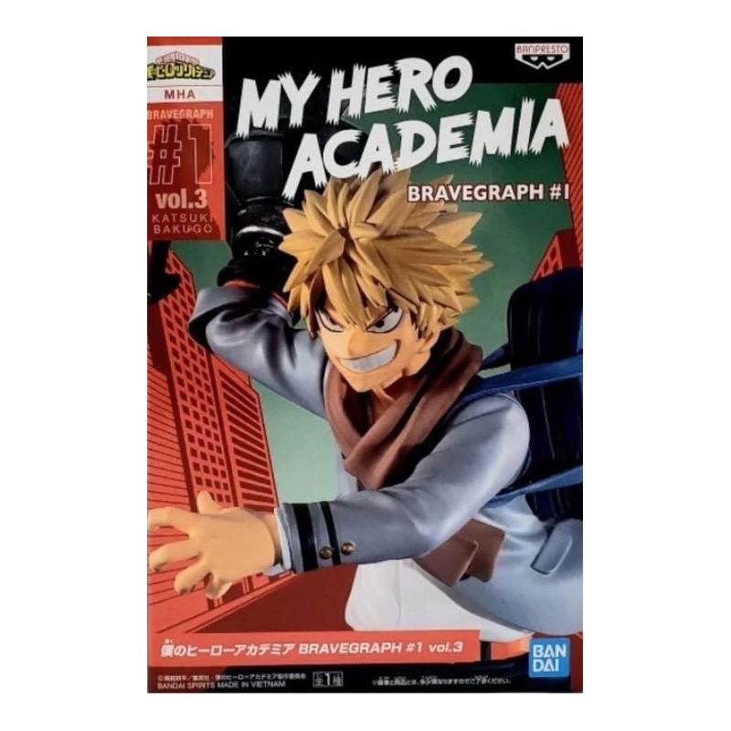 My Hero Academia "Bravegraph" Vol3 Katsuki Bakugo 12cm
