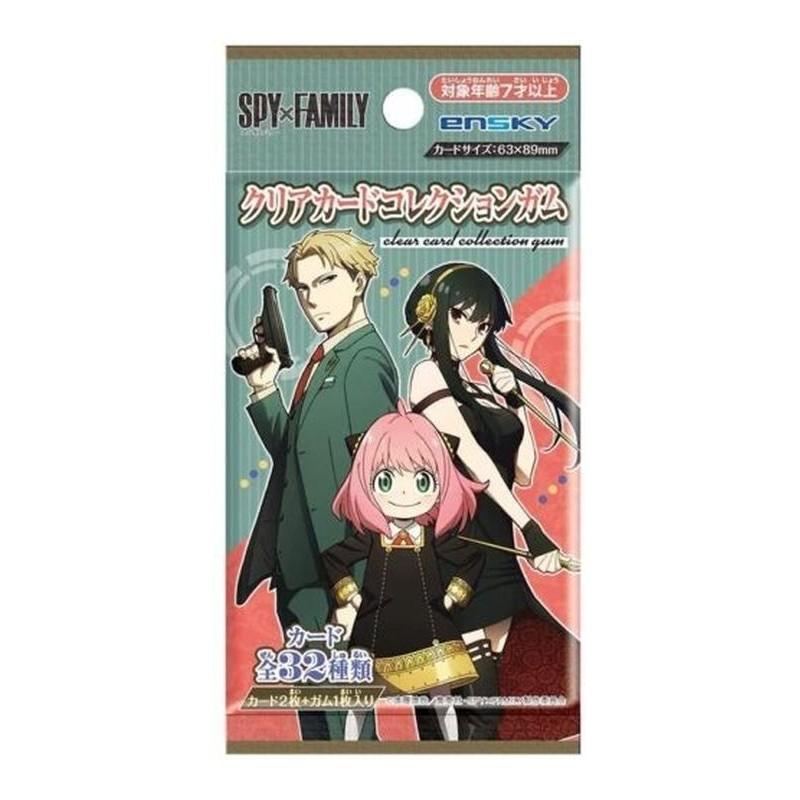 Spy x Family clear card collection gum