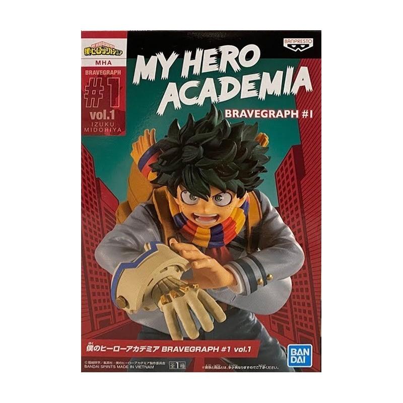 My Hero Academia "Bravegraph" Vol1 Izuku Midoriya 14cm
