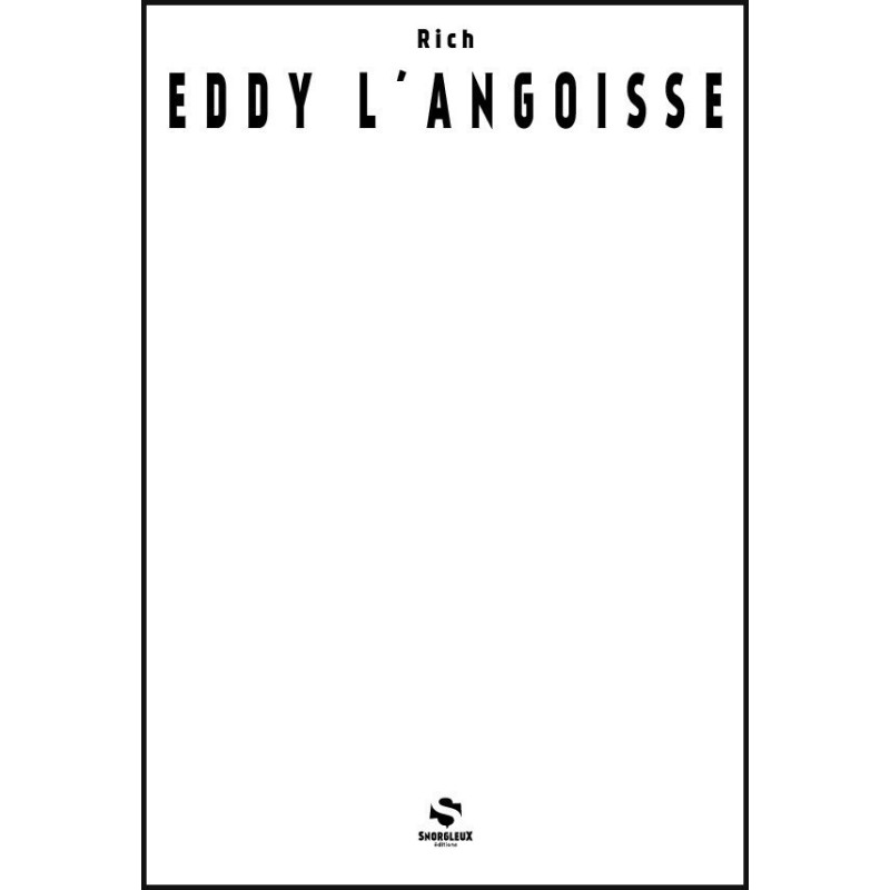 Eddy L'Angoisse Blank Cover