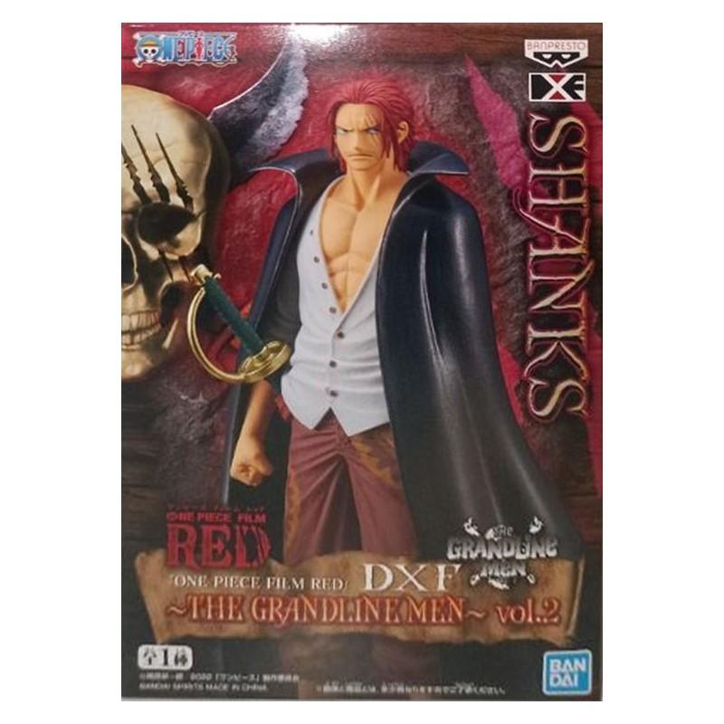 One Piece "DXF" Grandline Men RED Vol.2 Shanks 17cm
