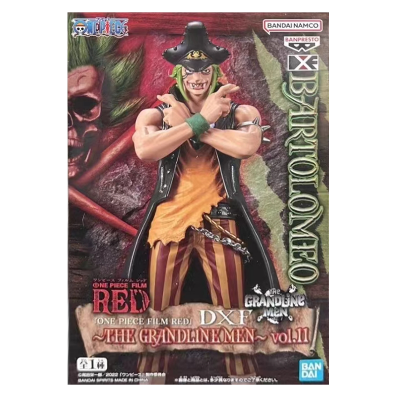 One Piece "DXF" Grandline Men RED Vol.11 Bartolomeo 17cm