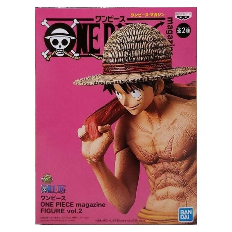 One Piece "Magazine" Vol.2 Monkey D. Luffy 22cm