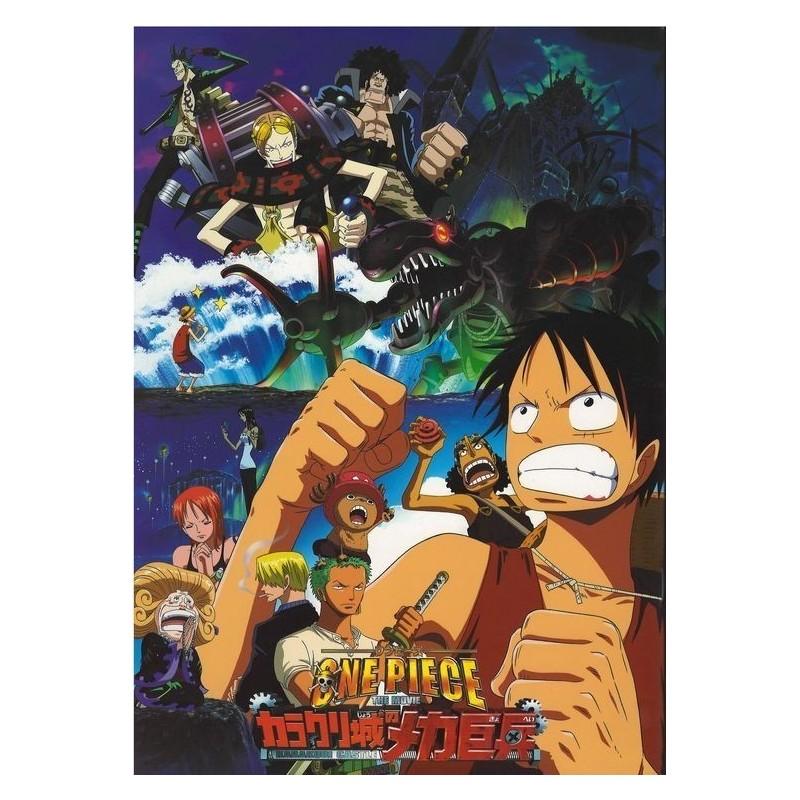 One Piece Movie: Le Mecha géant du château Karakuri Pamphlet